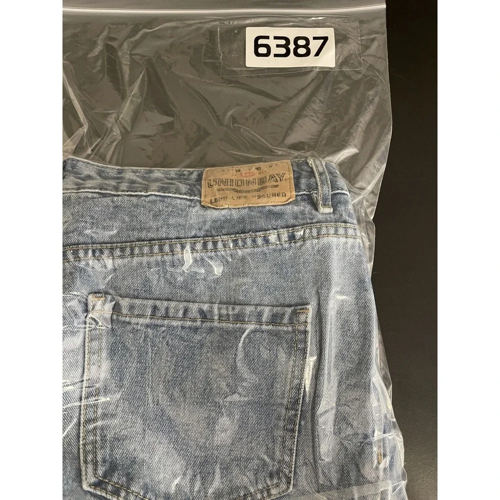 Unionbay Jeans Womens 13 High Rise Tapered Leg Denim Classic Fit Straight‎ Jeans